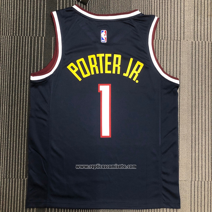 Camiseta Denver Nuggets Michael Porter Jr. #1 Icon Azul